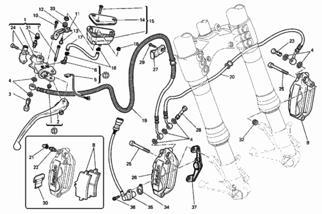 FRONT BRAKE SYSTEM 