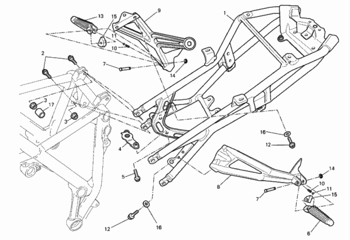 REAR FRAME 