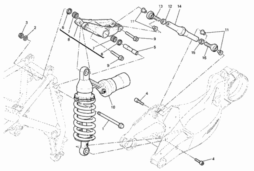 REAR SHOCK ABSORBER