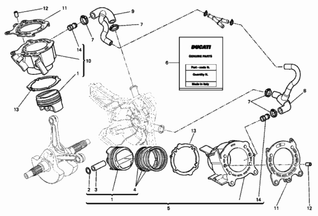 CYLINDER - PISTON 