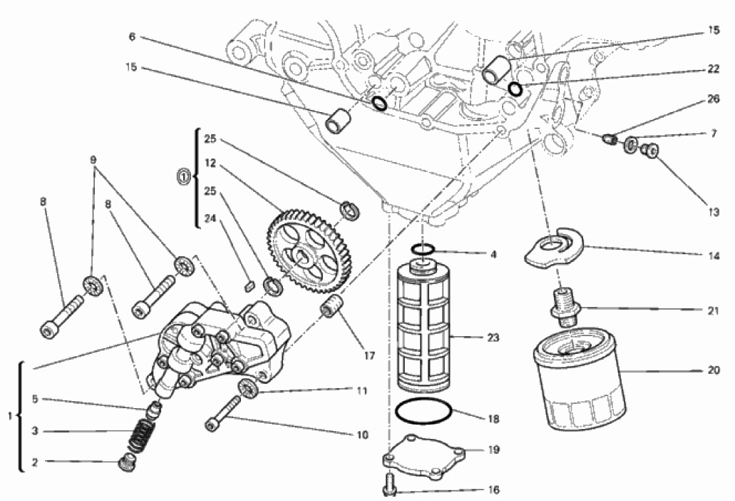 OIL PUMP - FILTER 