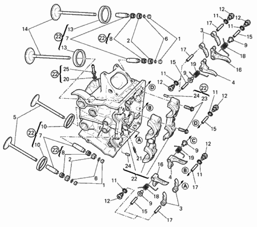 HORIZONTAL CYLINDER HEAD 