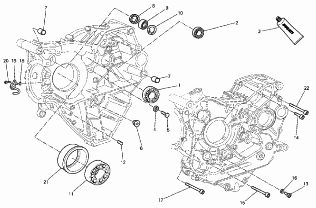 CRANKCASE BEARINGS 