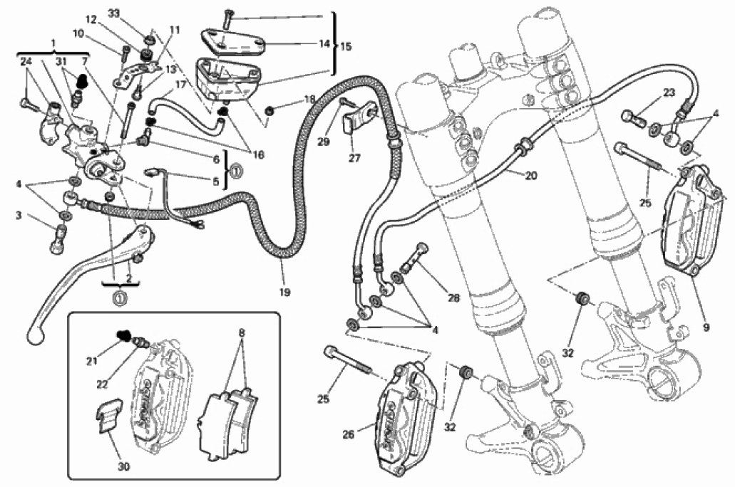 FRONT BRAKE SYSTEM 