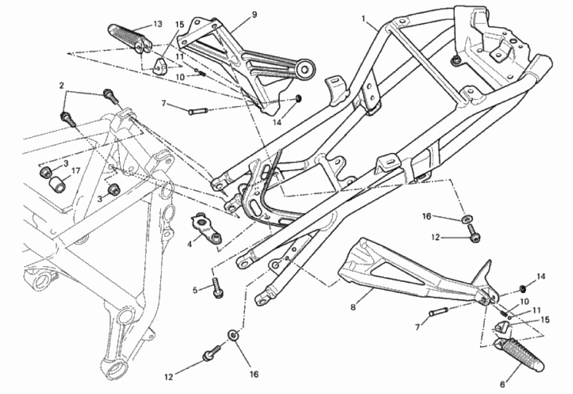 REAR FRAME 