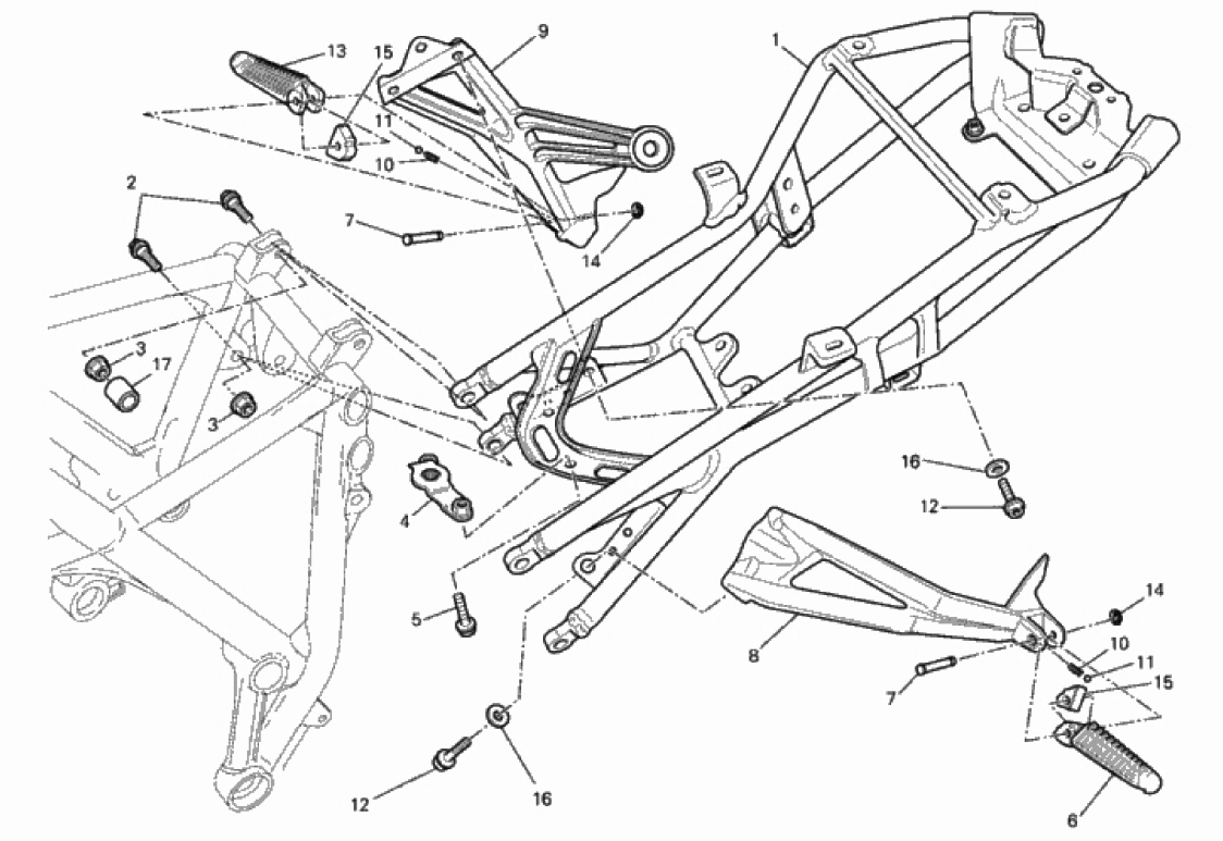 REAR FRAME 