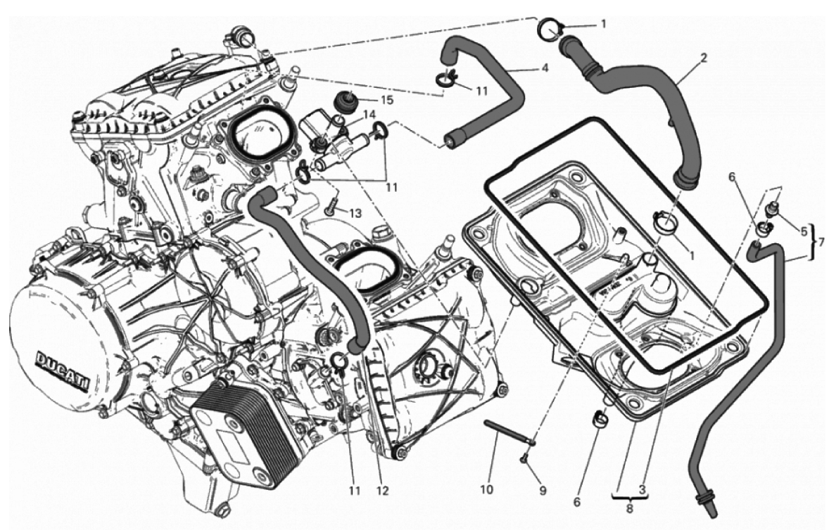 AIR INTAKE - OIL BREATHER 