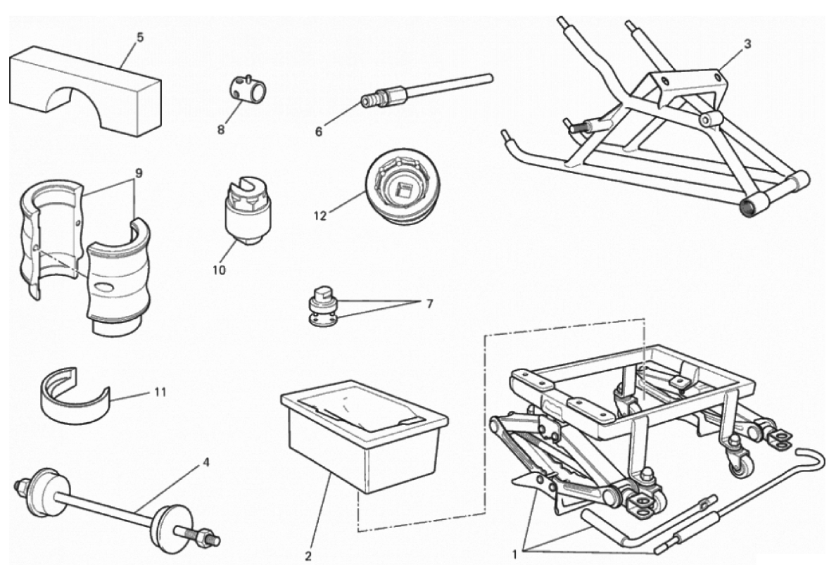 WORKSHOP SERVICE TOOLS 