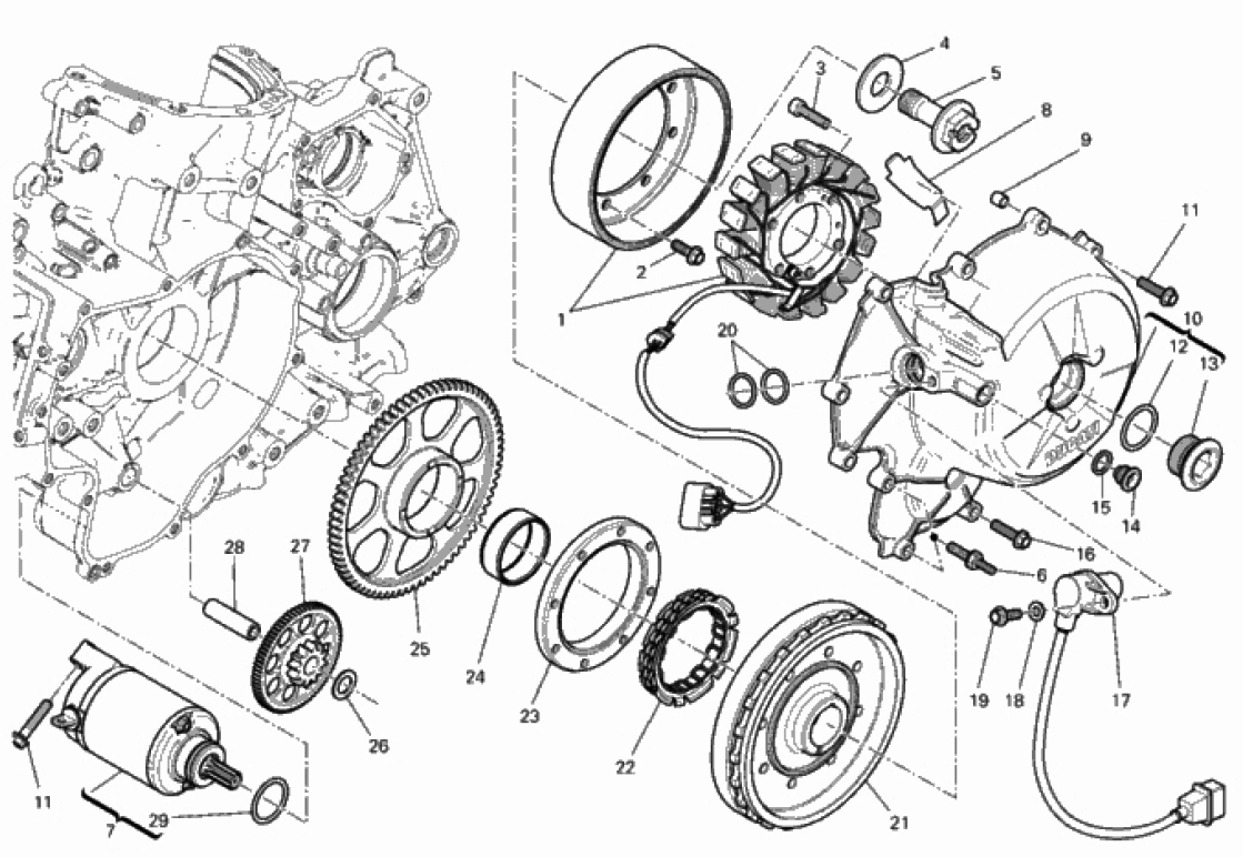 STARTING MOTOR 