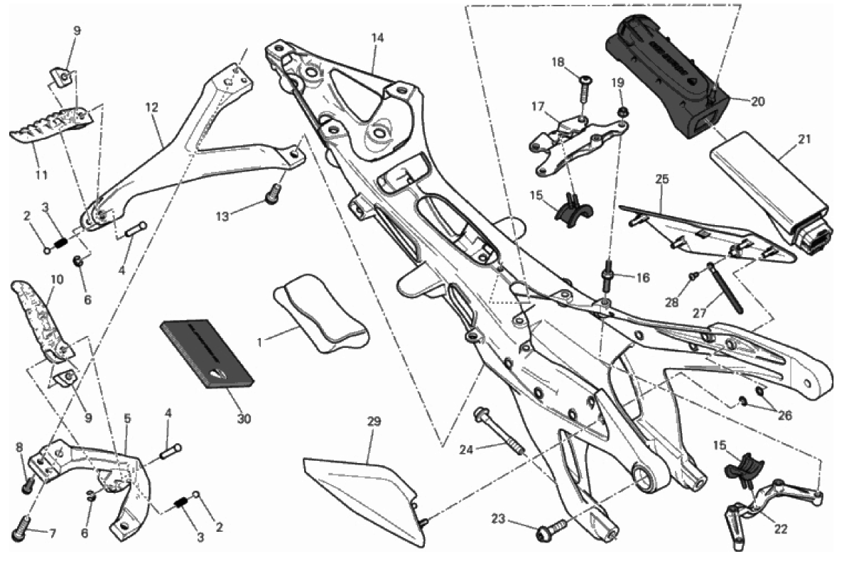 REAR FRAME