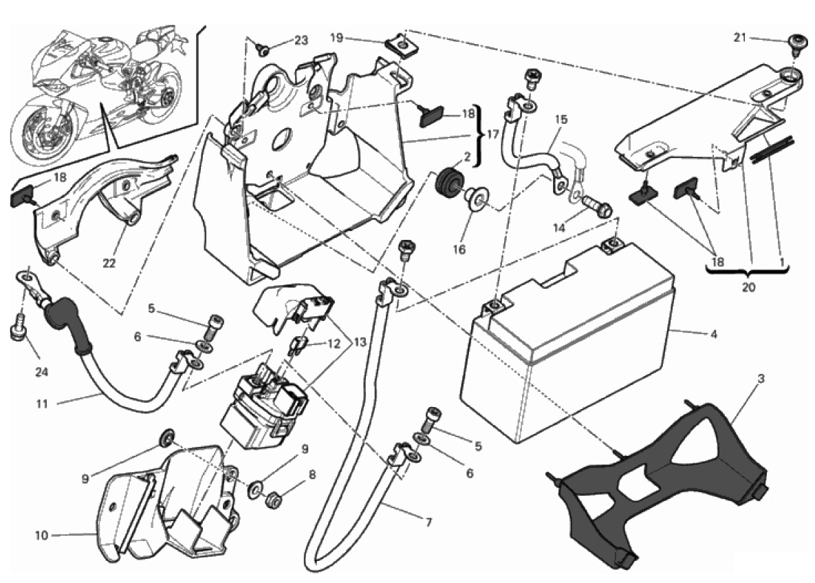 BATTERY HOLDER 