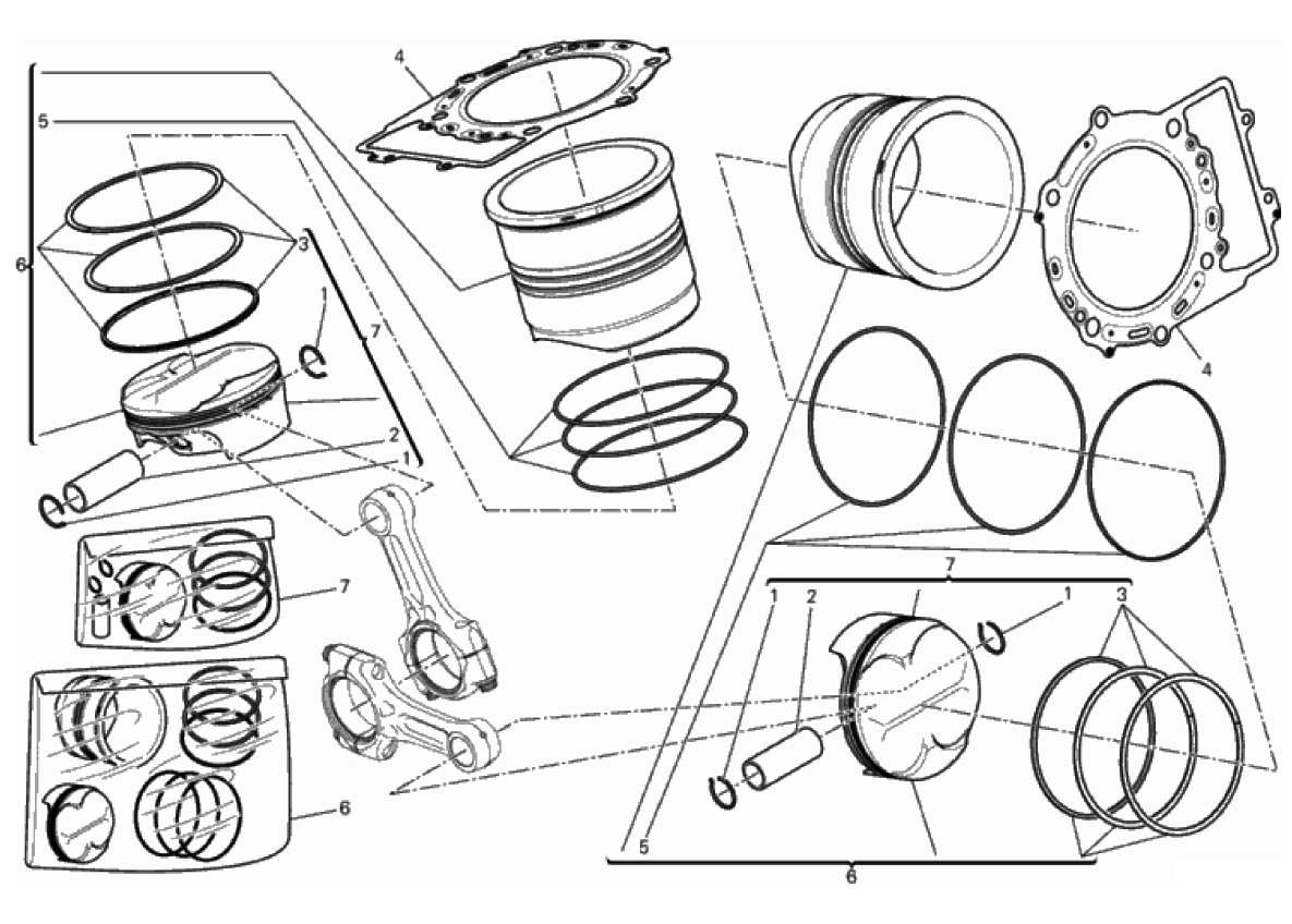 CYLINDERS - PISTONS