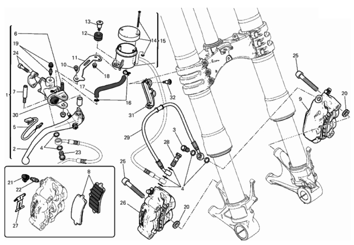 FRONT BRAKE SYSTEM