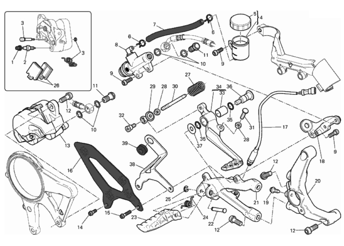 REAR BRAKE SYSTEM