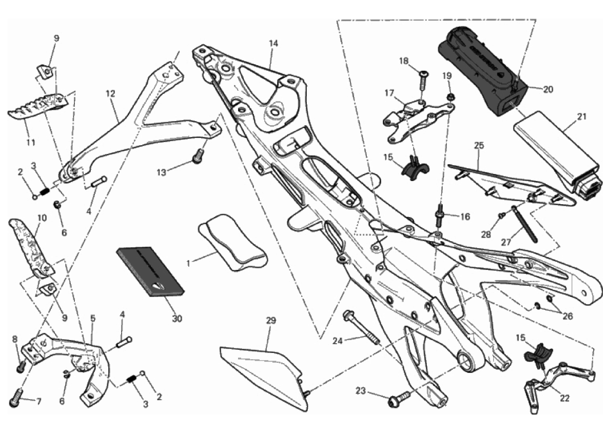 REAR FRAME COMP. 