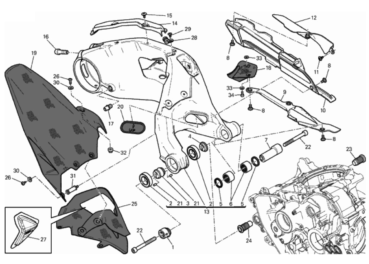 REAR SWINGING ARM 