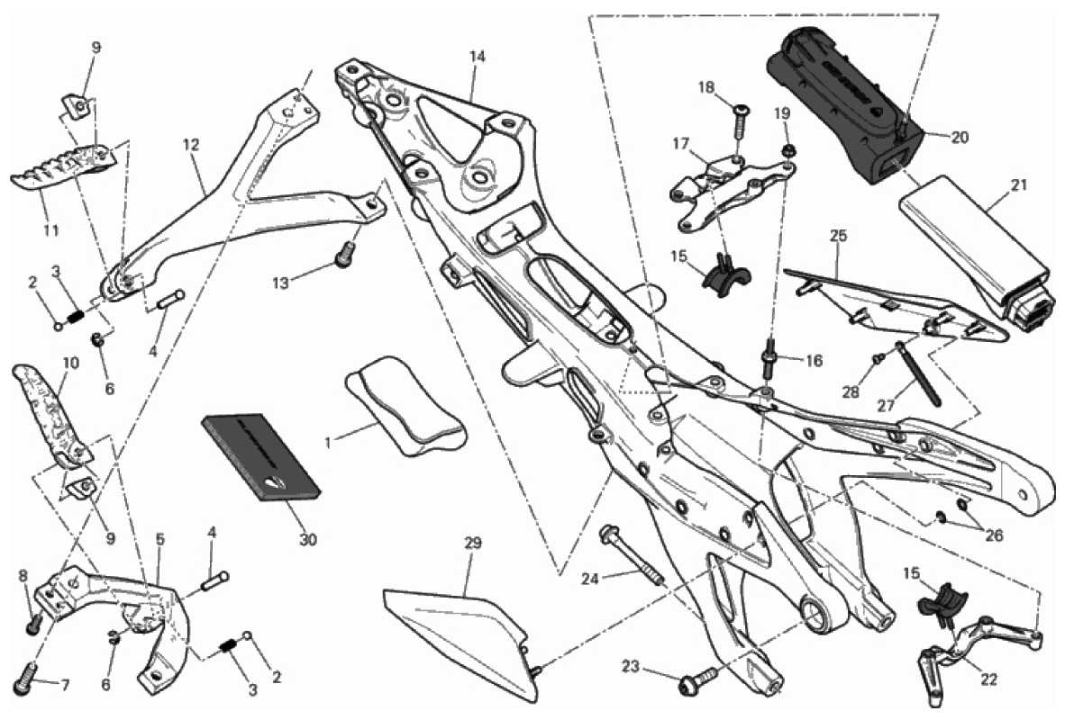 REAR FRAME