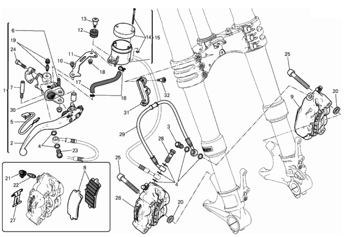FRONT BRAKE SYSTEM