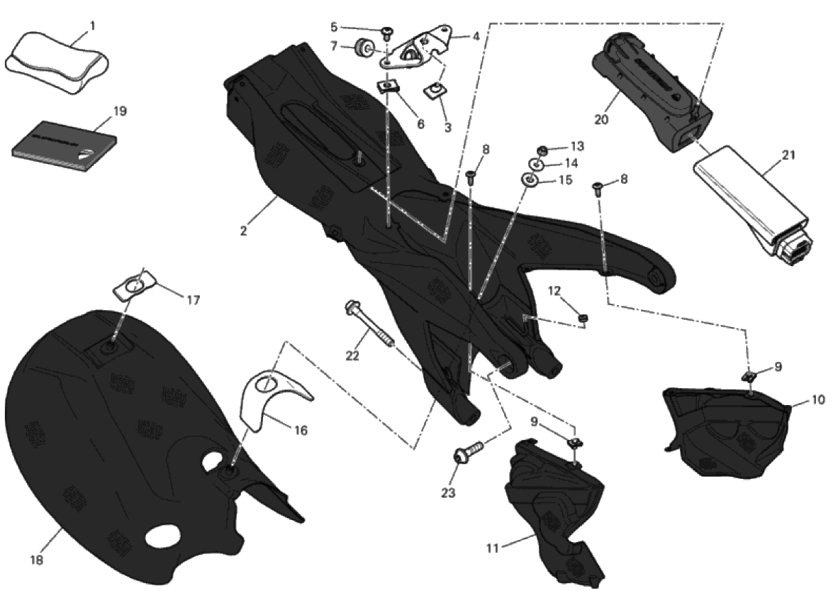 REAR FRAME COMP. 
