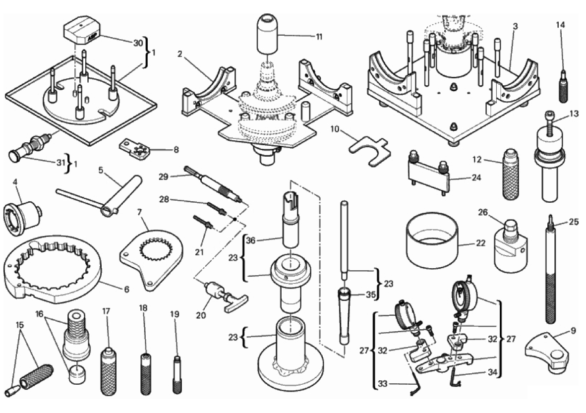 WORKSHOP SERVICE TOOLS