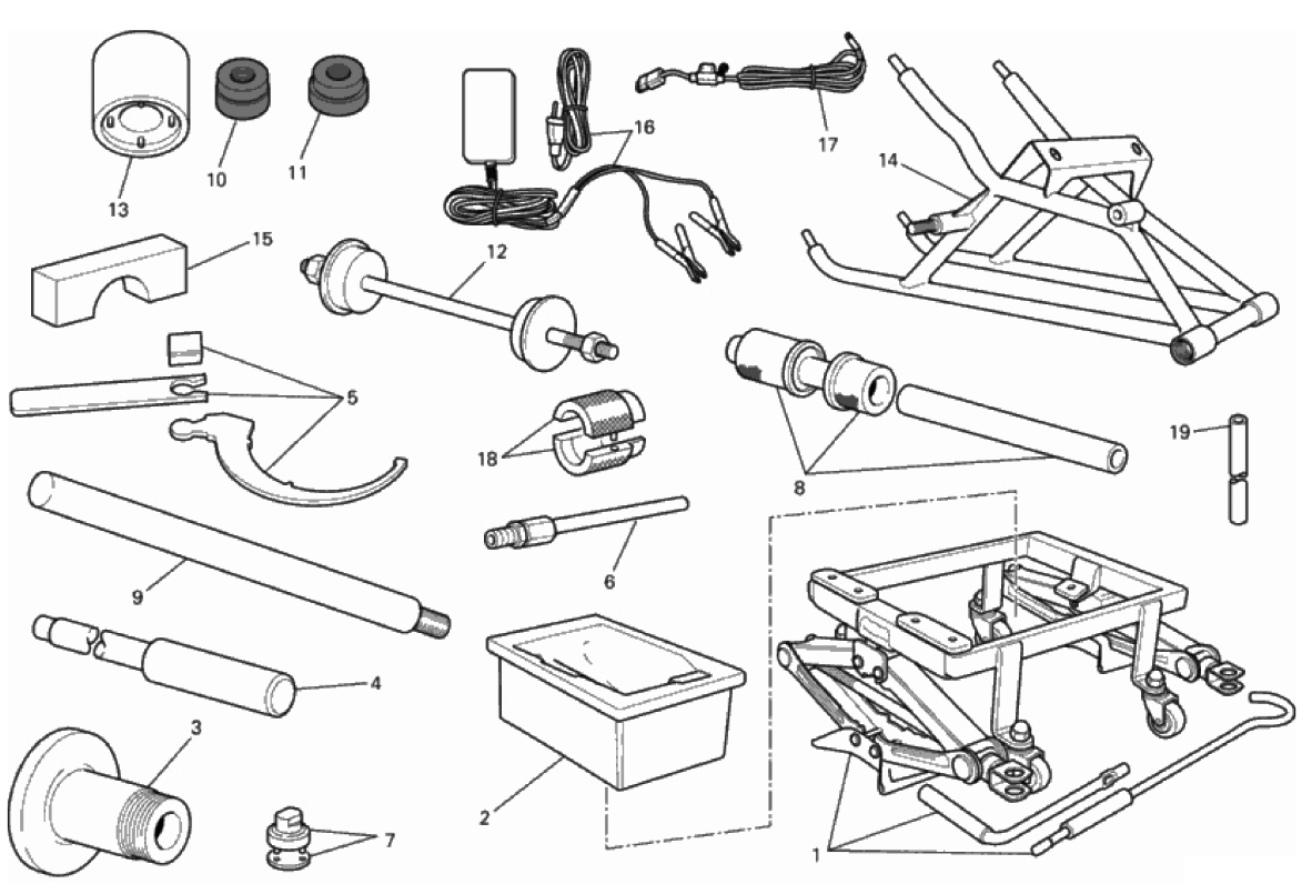 WORKSHOP SERVICE TOOLS 