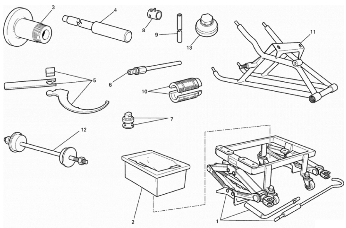 WORKSHOP SERVICE TOOLS 