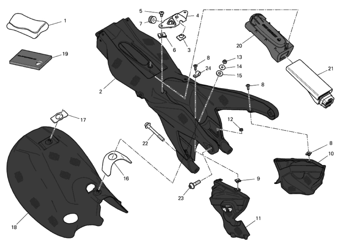 REAR FRAME COMP.