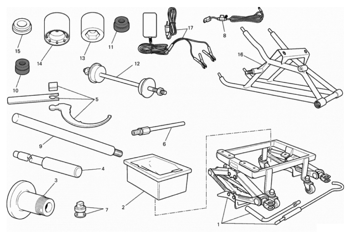 WORKSHOP SERVICE TOOLS 