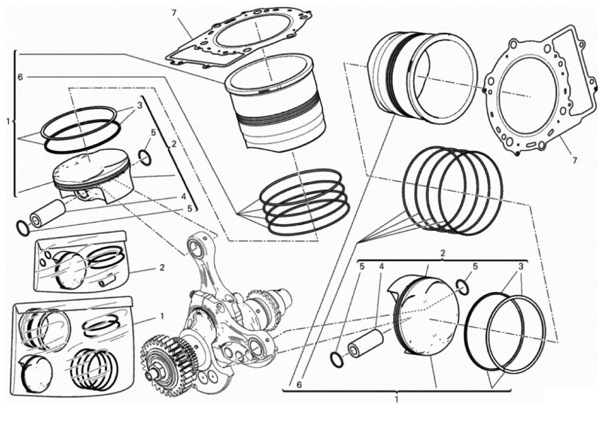 CYLINDERS - PISTONS