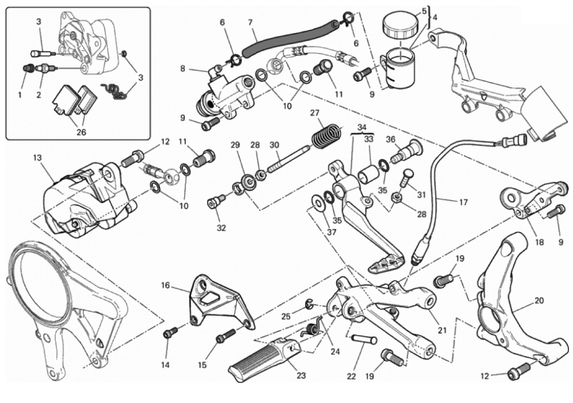 REAR BRAKE SYSTEM