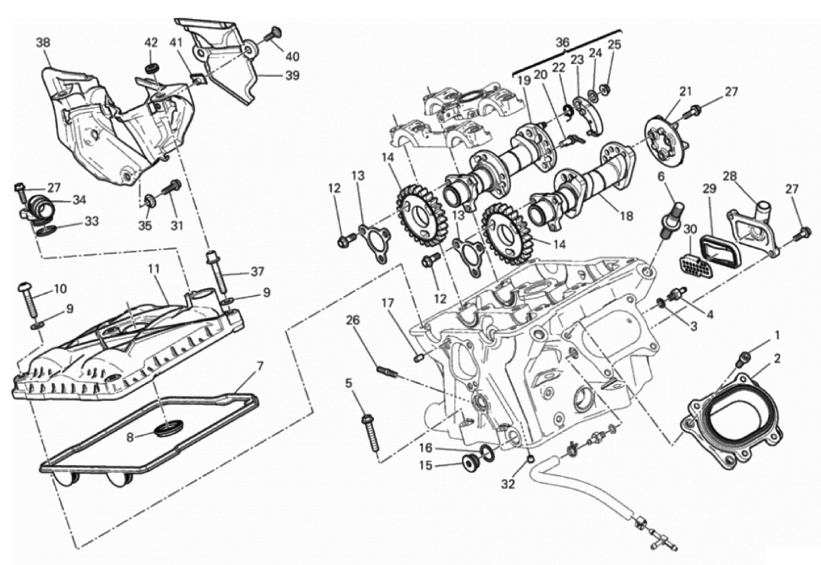 VERTICAL CYLINDER HEAD - TIMING 