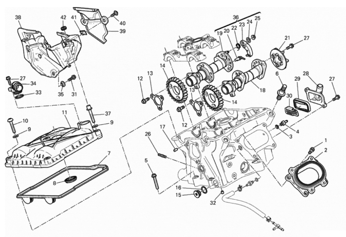 VERTICAL CYLINDER HEAD - TIMING 