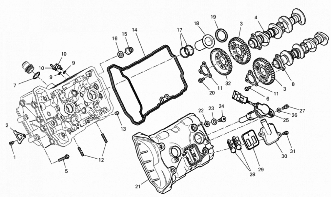 FRONT HEAD - TIMING SYSTEM 