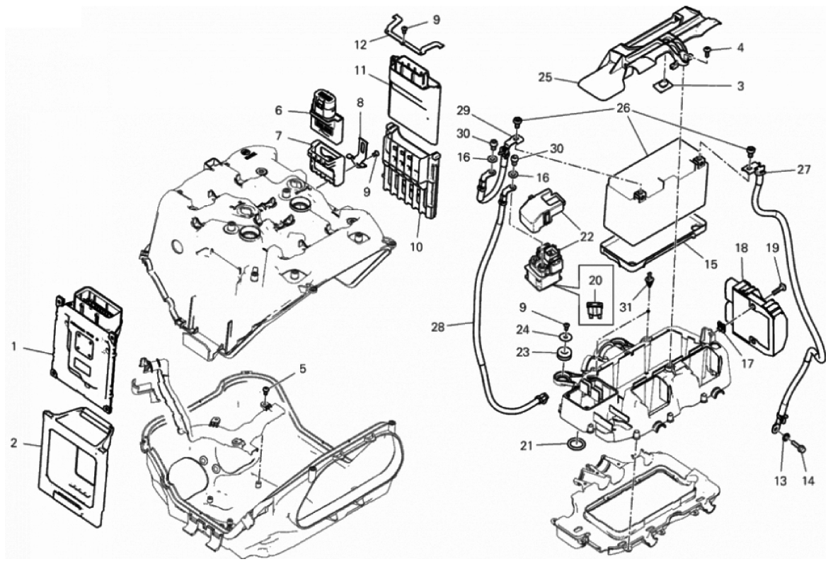 BATTERY HOLDER 