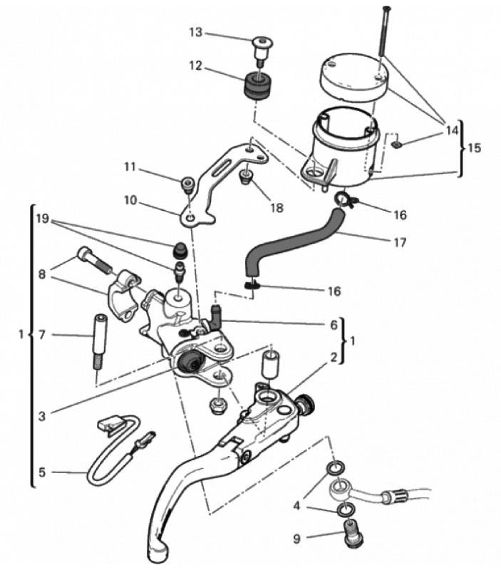 FRONT BRAKE PUMP 