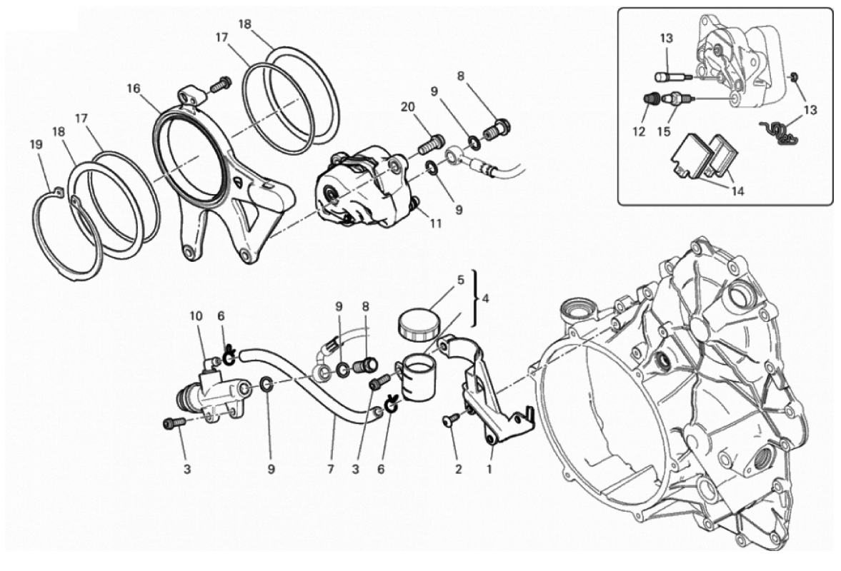 REAR BRAKE SYSTEM 