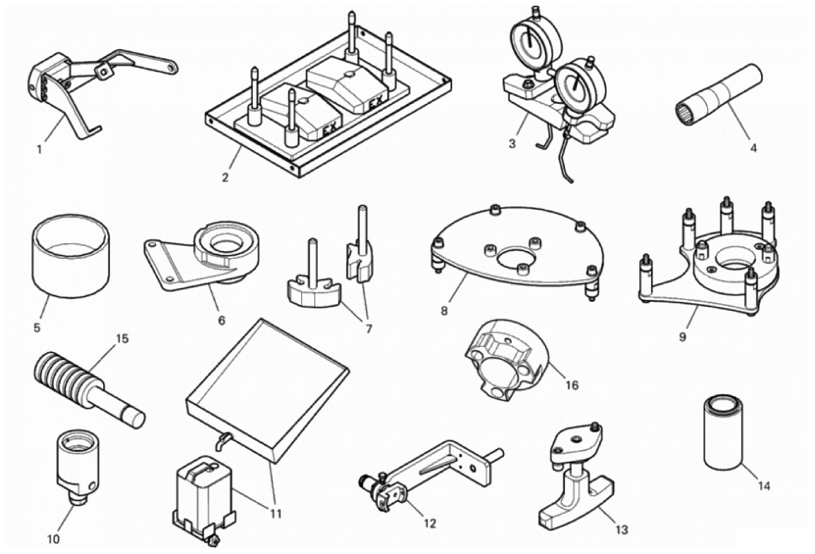 WORKSHOP SERVICE TOOLS (ENGINE) 