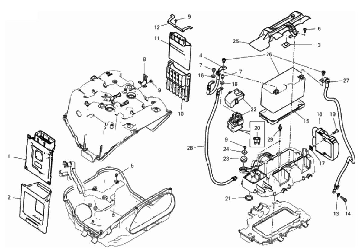 BATTERY HOLDER