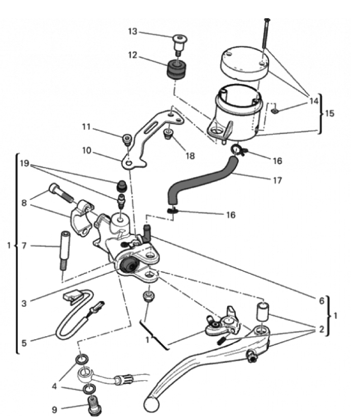 FRONT BRAKE PUMP 