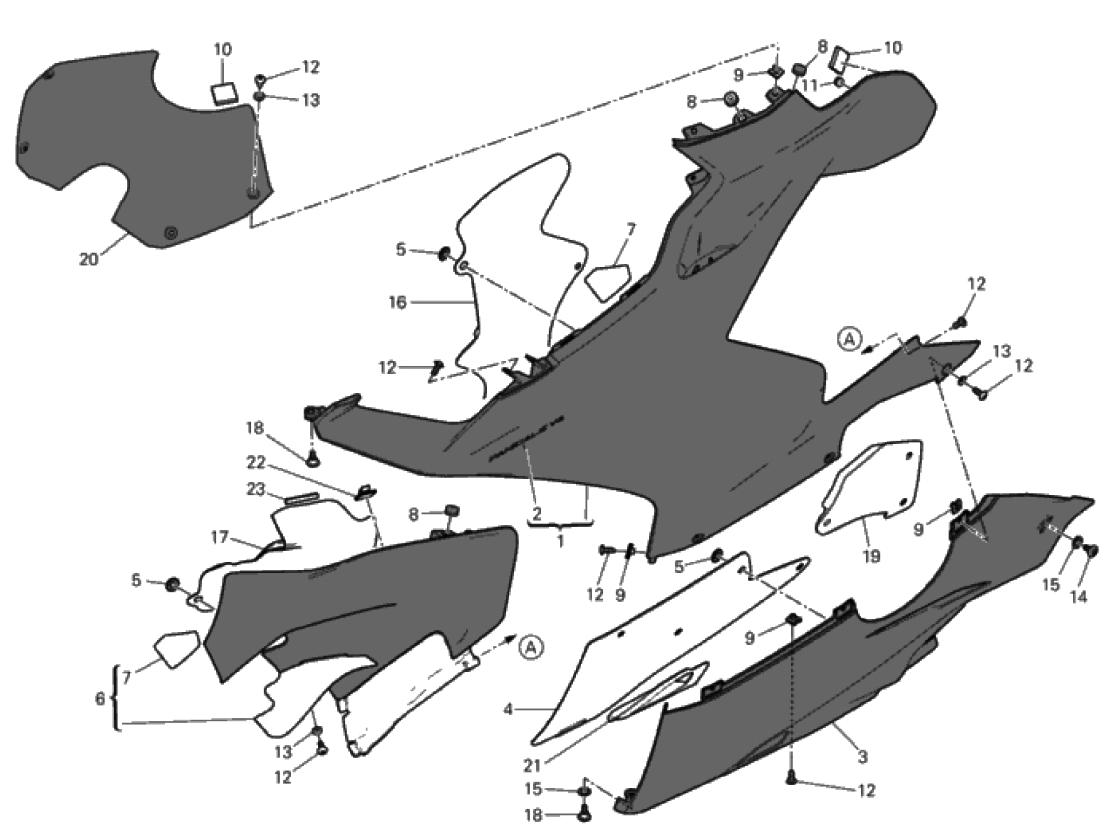 FAIRING, LH (39/41)