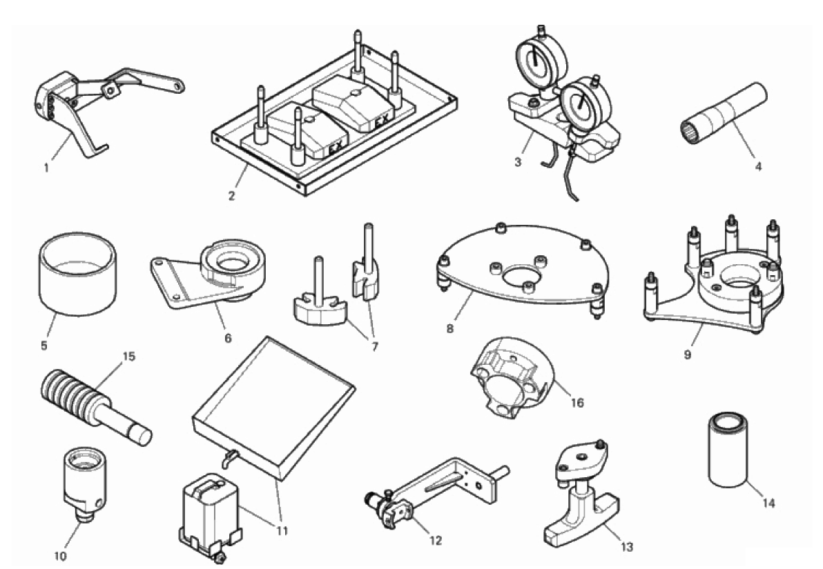 WORKSHOP SERVICE TOOLS (ENGINE) 