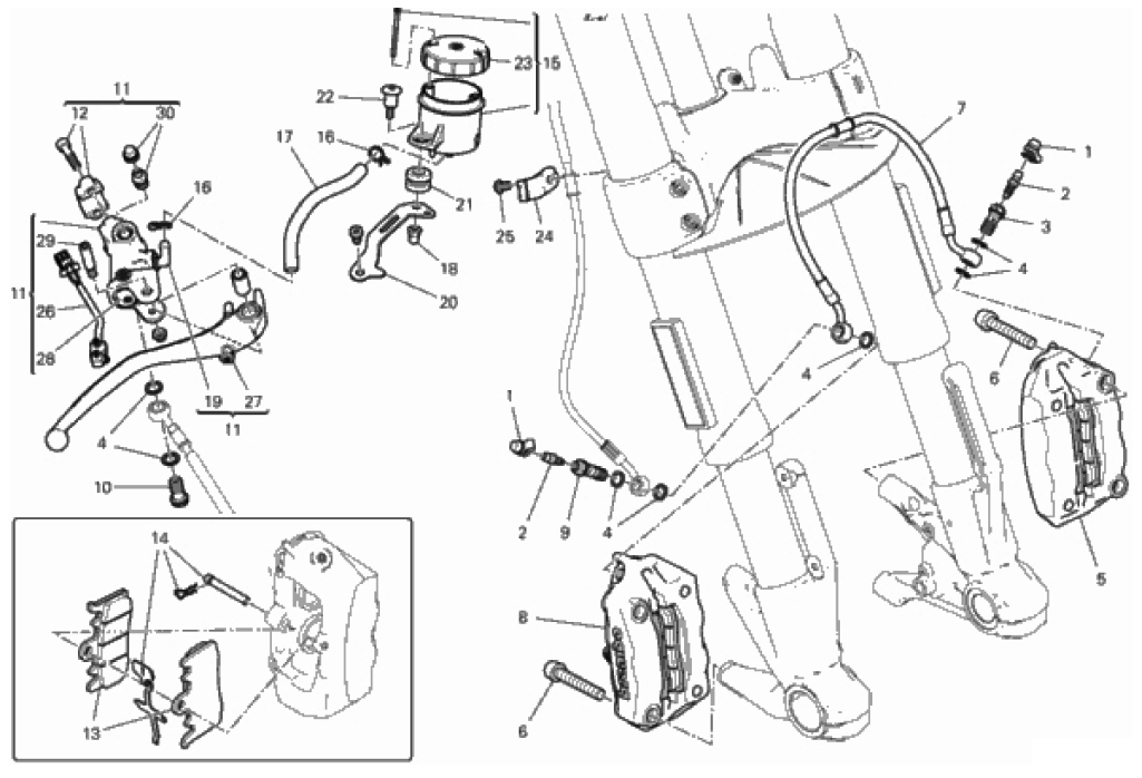 FRONT BRAKE SYSTEM 