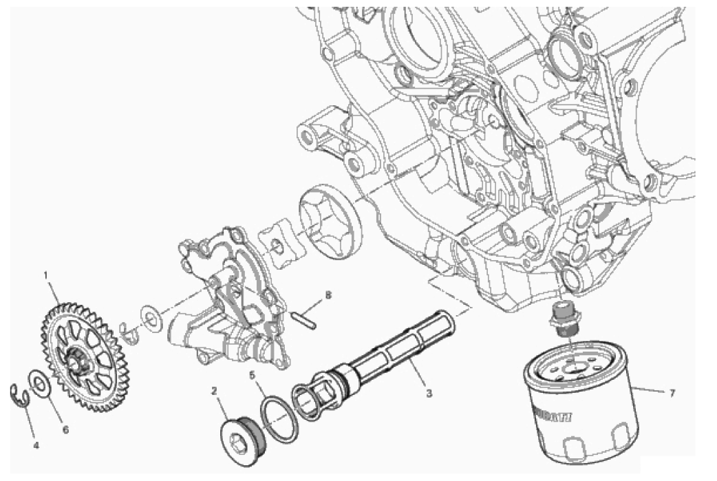 FILTERS AND OIL PUMP 