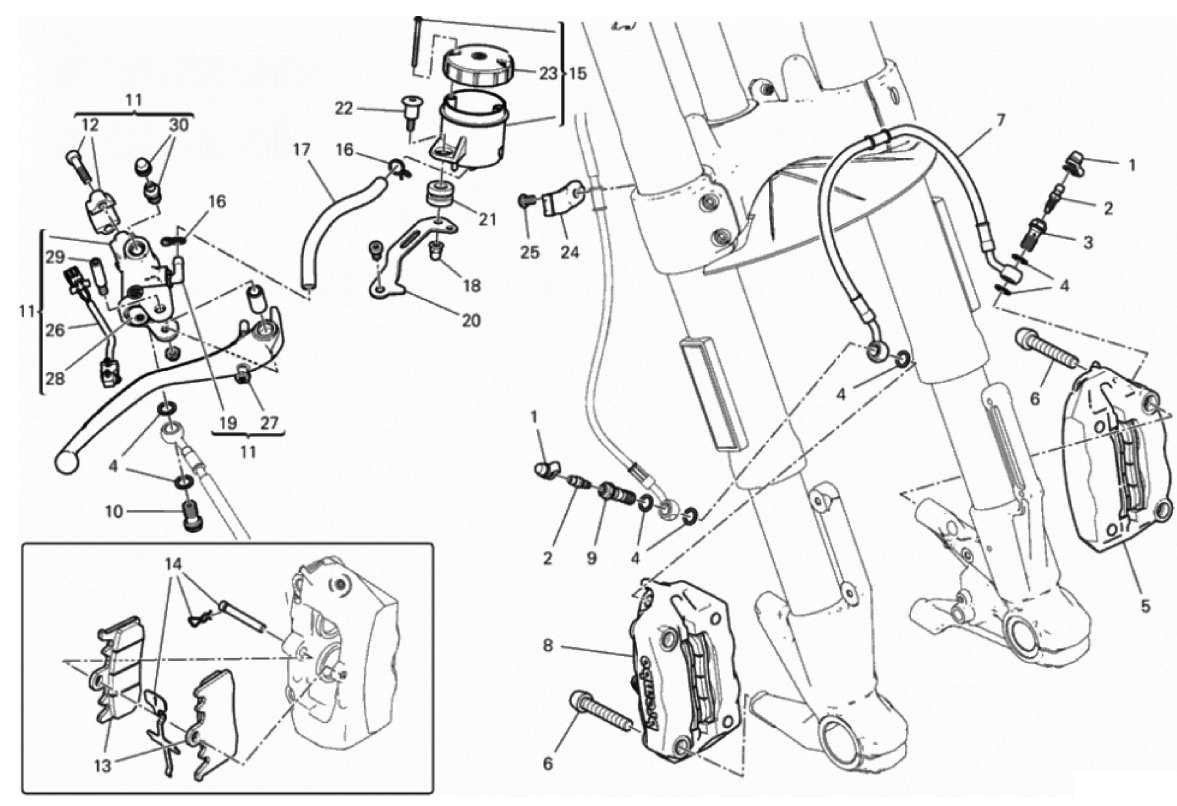 FRONT BRAKE SYSTEM