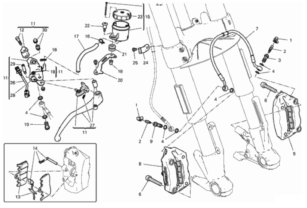 FRONT BRAKE SYSTEM 