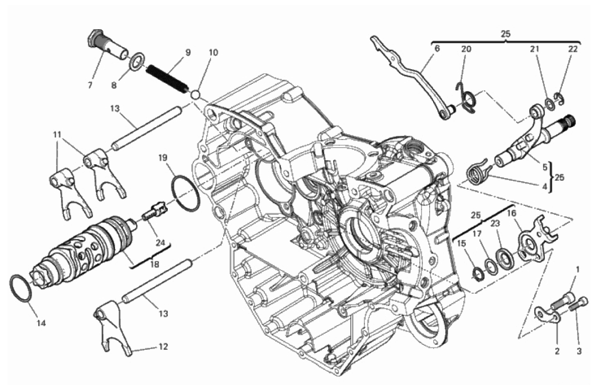 GEAR CHANGE MECHANISM 