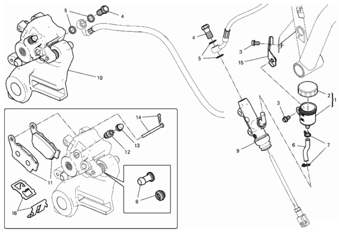REAR BRAKE SYSTEM 