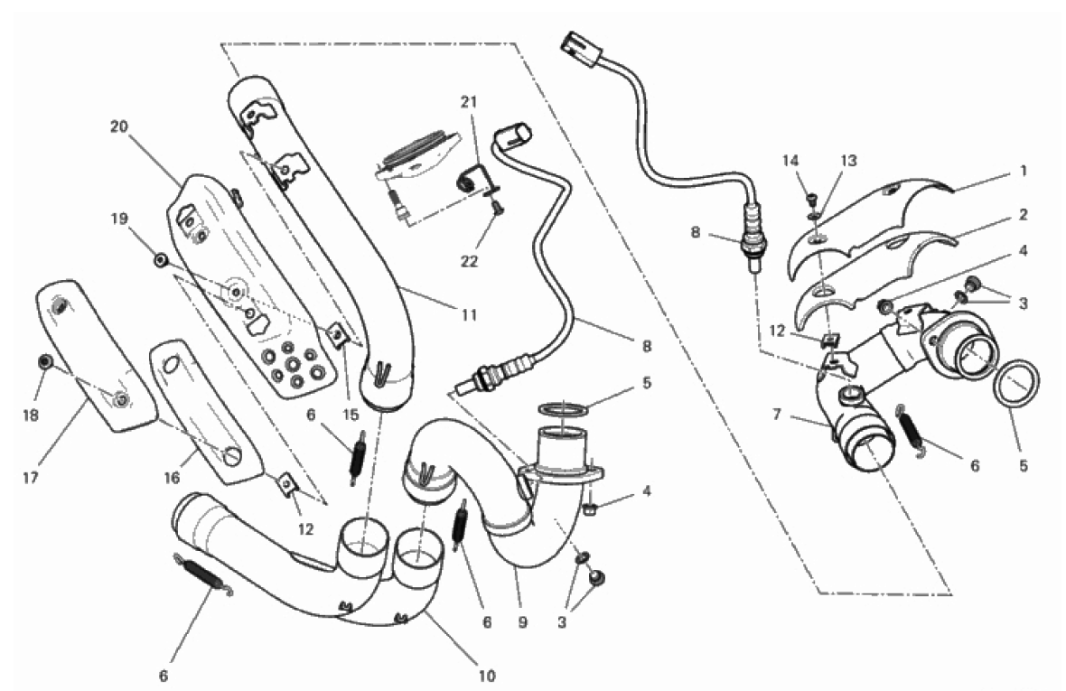 EXHAUST PIPE ASSY 