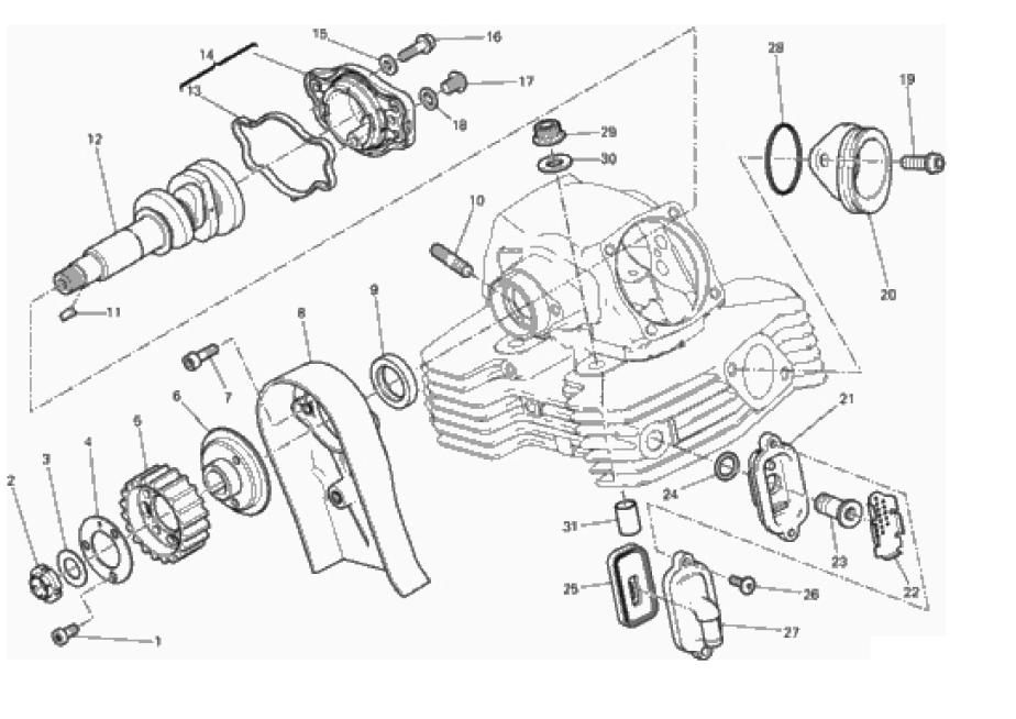 VERTICAL CYLINDER HEAD - TIMING 