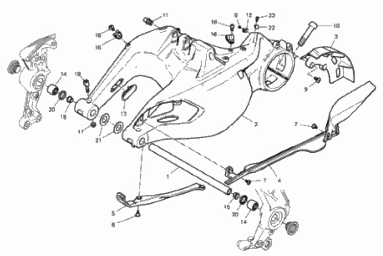 REAR SWINGING ARM 